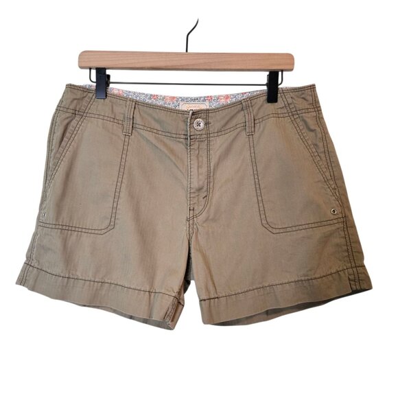 Levi's Pants - Levis shorts women size 10 tan chino 100% Cotton